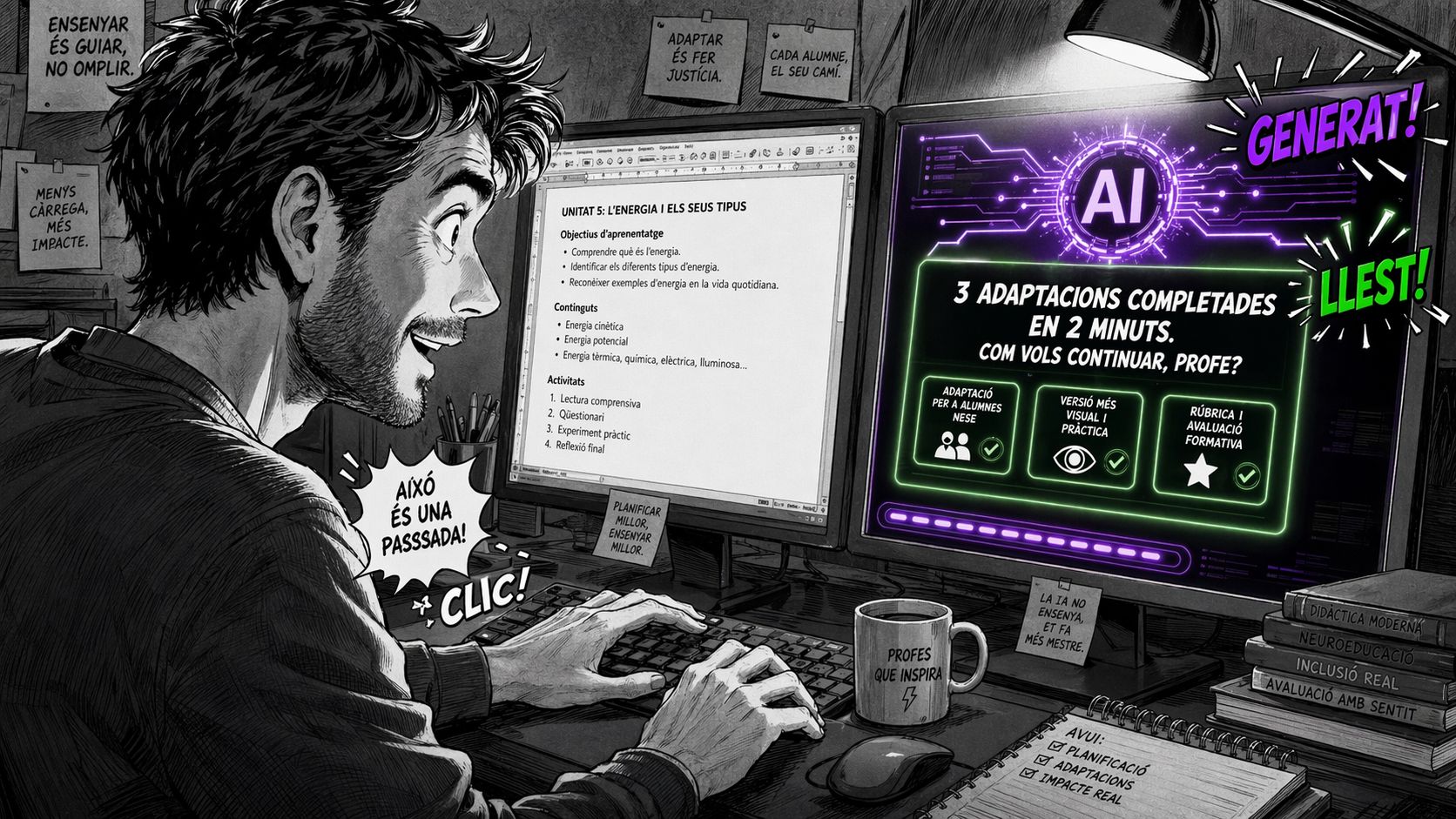 Com fer adaptacions metodològiques sense invertir-hi les hores que no tens
