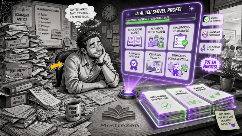 Crear material des de zero: el mite de reciclar apunts