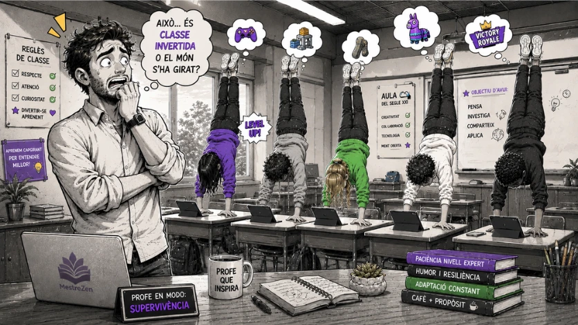 Flipped Classroom amb IA? És real, fàcil i accessible